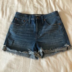 Madewell Denim High-Waist Shorts